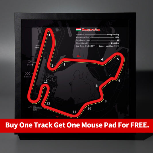 Hungaroring - F1 Track Frame Lightbox