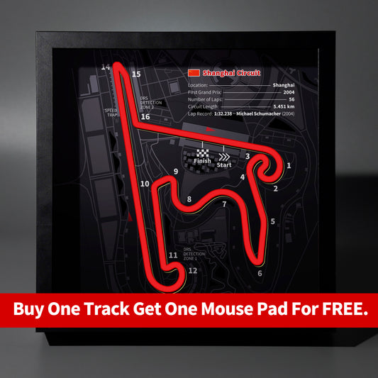 Gilles-Villeneuve - F1 Track Frame Lightbox