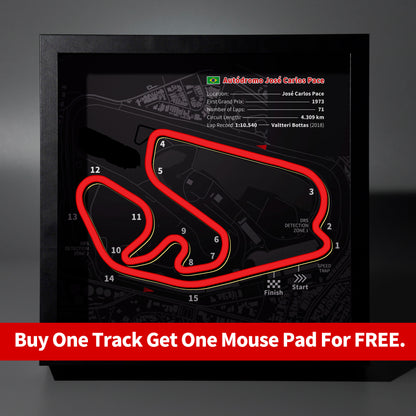 José Carlos Pace - F1 Track Frame Lightbox