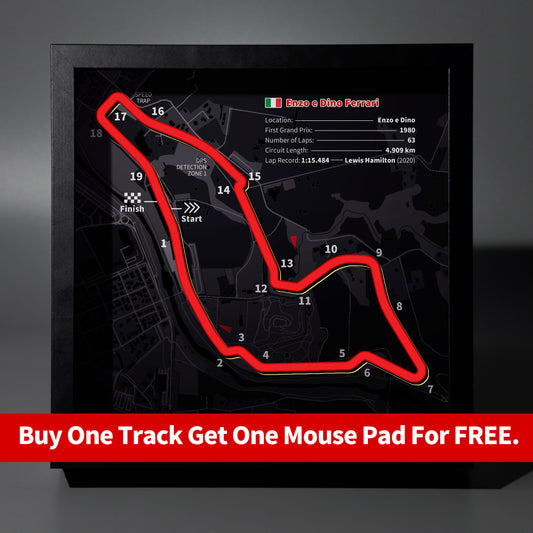 Enzo e Dino - F1 Track Frame Lightbox