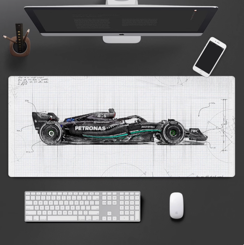 F1 Racing Mouse Pad 800×300mm