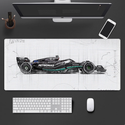 F1 Racing Mouse Pad 800×300mm